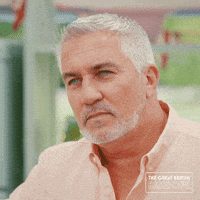 Eye Ponder GIF by The Great British Bake Off