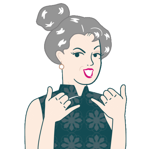 guitaomama giphyupload mama 666 桂桃嬤 Sticker