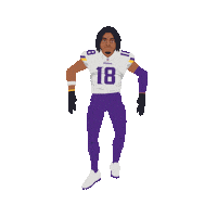 Minnesota Vikings Dance Sticker by Panini America