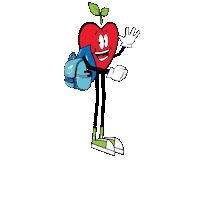 BPHappyApple autism aba therapy autism therapy happy apple Sticker