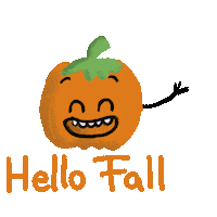 Halloween Fall Sticker