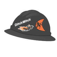ditch_witch tractors were in this together trenchers directional drilling Sticker