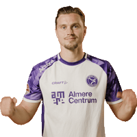 Damian Van Bruggen Sticker by AlmereCityFC
