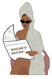 Skincare Relax Sticker by Nylah Skin Care