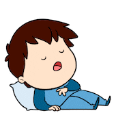 Tired Sleep Sticker by Simple&Madama