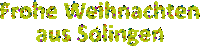 Christmas Frohe Weihnachten Sticker by Stadtwerke Solingen