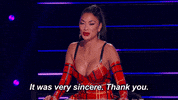 Nicole Scherzinger Thank You GIF by The Masked Singer