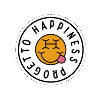 progettohappiness smile happiness smiley felicita Sticker