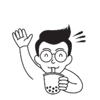 Awesome Sticker Sticker by MasterSquid.id