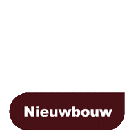 Nieuwbouw Sticker by craft of branding