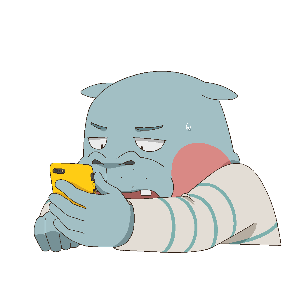 動物 アニメ Sticker by P.I.C.S.