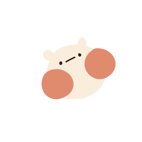 MUMU_BEARBERRY sticker face emoji soft Sticker