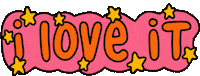 Love It Valentines Sticker by Poppy Deyes