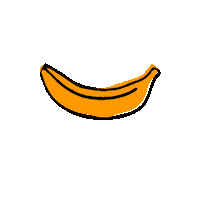 sevendialsmkt banana kerb sevendialsmarket Sticker