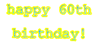 60Th Birthday Sticker by Alissandra