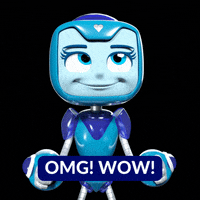 bluestudios wow omg amazing surprised GIF
