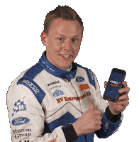 Swipe Up Ford Sticker by FIA World Rally Championship