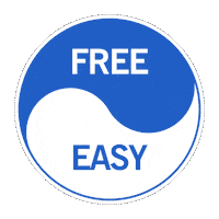 Yin Yang Spinning Sticker by Free & Easy