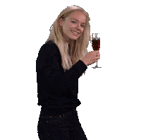 chin chin smile Sticker by Amsterdenim