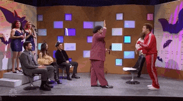 High Five Kenan Thompson GIF by Saturday Night Live