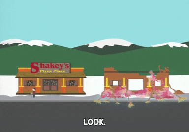 snow mountain GIF by South Park 