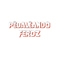 Pedaleando Feroz Sticker by El Box
