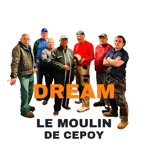 lemoulindecepoy equipe dream team dreamteam moulin Sticker