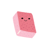 Pink Cleaning Sticker
