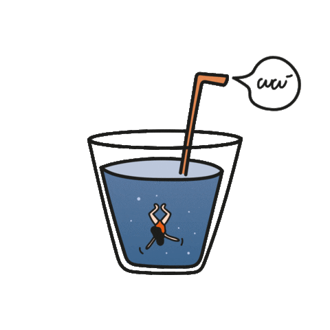 Water Swim Sticker