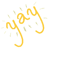 Yay Sticker