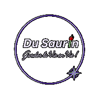 Dusaurin stickers la vie en vie garder Sticker