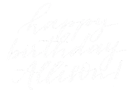 thecraftgal birthday happy birthday calligraphy happy bday Sticker