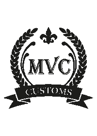 MVC_Customs logo custom tuning mvc Sticker