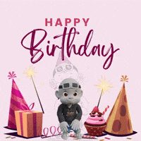 Happy Birthday GIF by Zhot