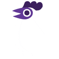 eatlowbrow dance dancing chicken bbx Sticker