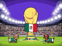 World Cup Football GIF by Abstract HotDogs