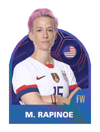Megan Rapinoe Football Sticker by FIFA