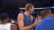 dirk nowitzki hug GIF by NBA
