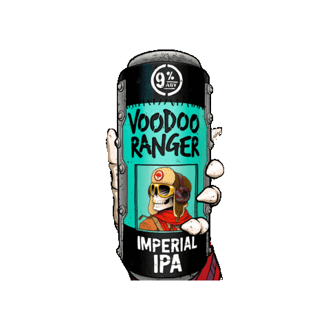 New Belgium Beer Sticker by Voodoo Ranger