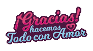 Thanks Gracias Sticker