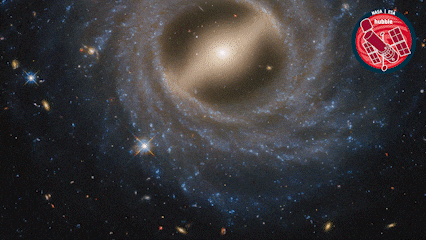 Bar Glowing GIF by ESA/Hubble Space Telescope