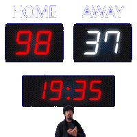 37 Away Sticker
