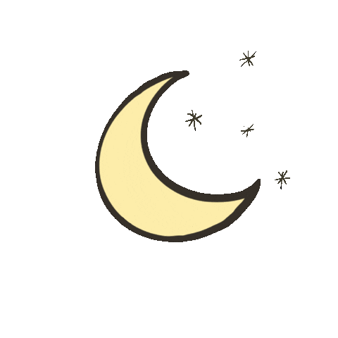 Stars Night Sticker