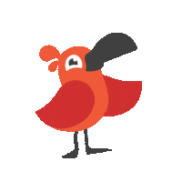 Jumpingbird Sticker by Cambly