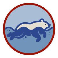 Bear Sticker by Skallywag Media
