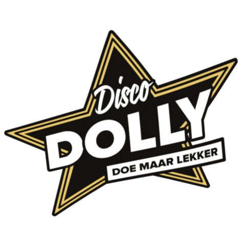 doemaarlekker dollylogo Sticker by Disco Dolly