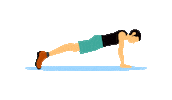 Workout Push Up Sticker by Positive Programming