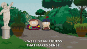 eric cartman plant GIF by South Park 