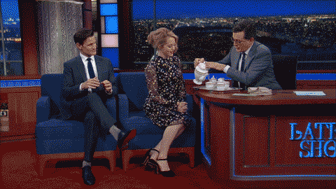 doctor who tea GIF by The Late Show With Stephen Colbert