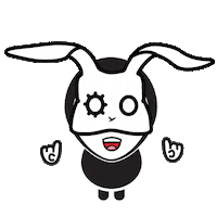 Bunny Celebrar Sticker
